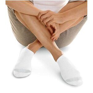 Hanes 6 Pair No Show Socks Women's Sizes 8 to 12